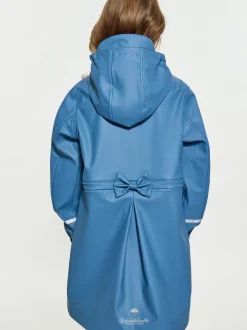 Schmuddelwedda Mädchen (Kids) Regenmantel in blau