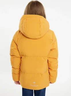 Schmuddelwedda Mädels Funktionelle Winterjacke in mais