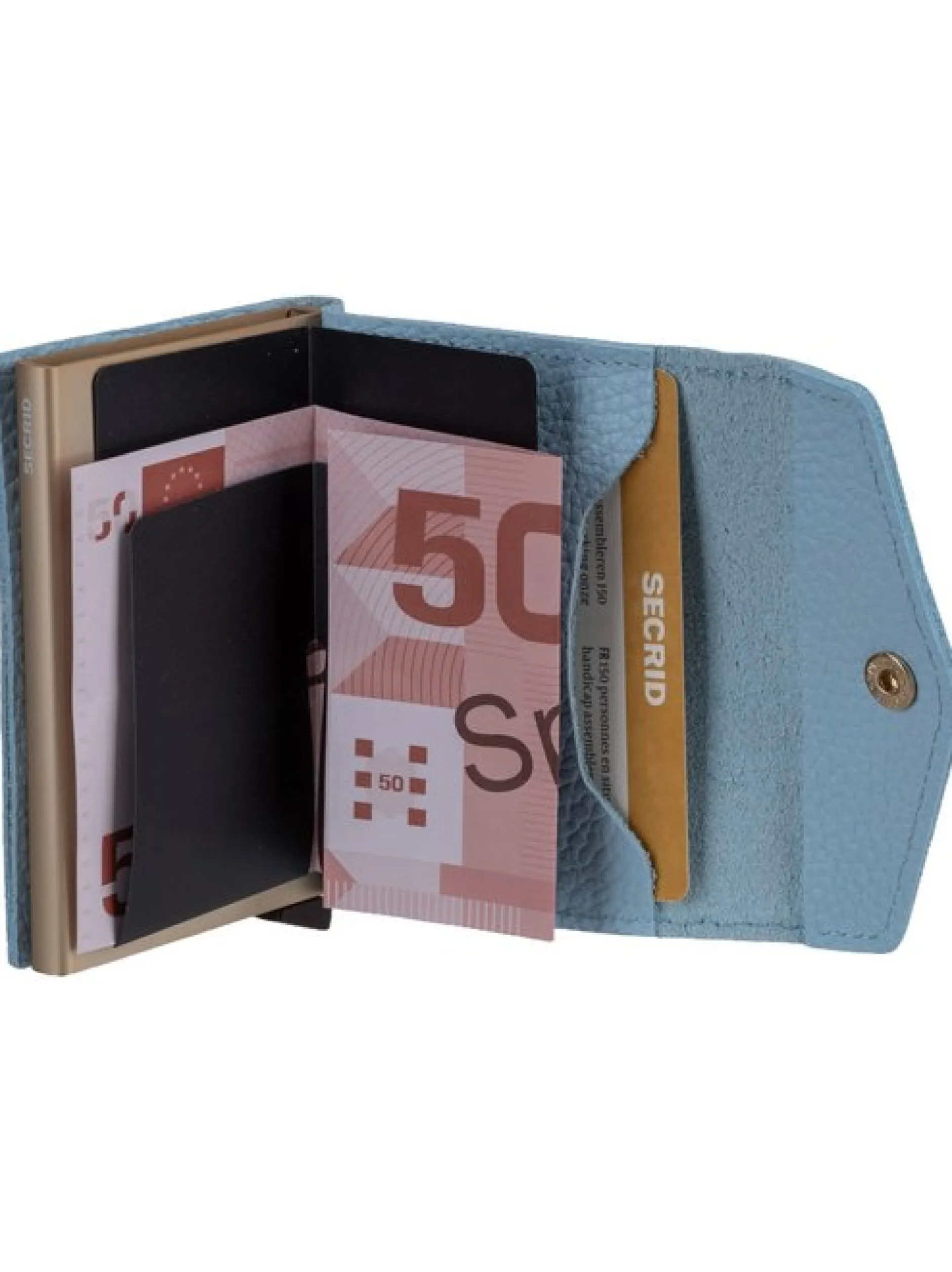 Secrid Unisex Geldbörse - Envelope Vintage in blau