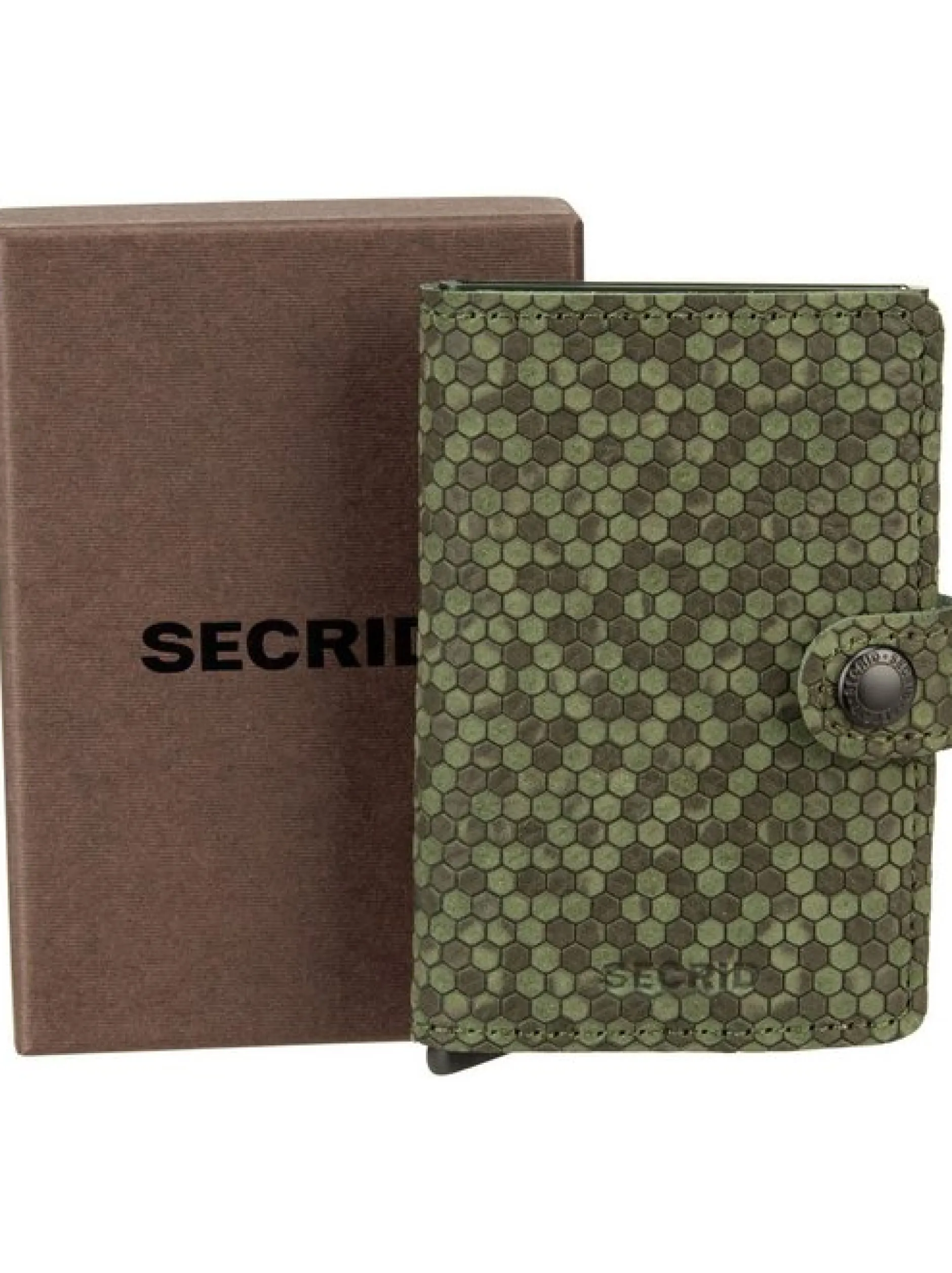 Secrid Unisex Geldbörse - Miniwallet Hexagon in grün