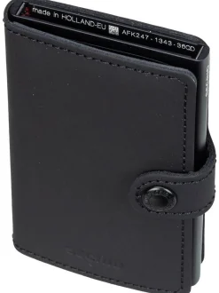 Secrid Unisex Geldbörse - Miniwallet Matte in schwarz