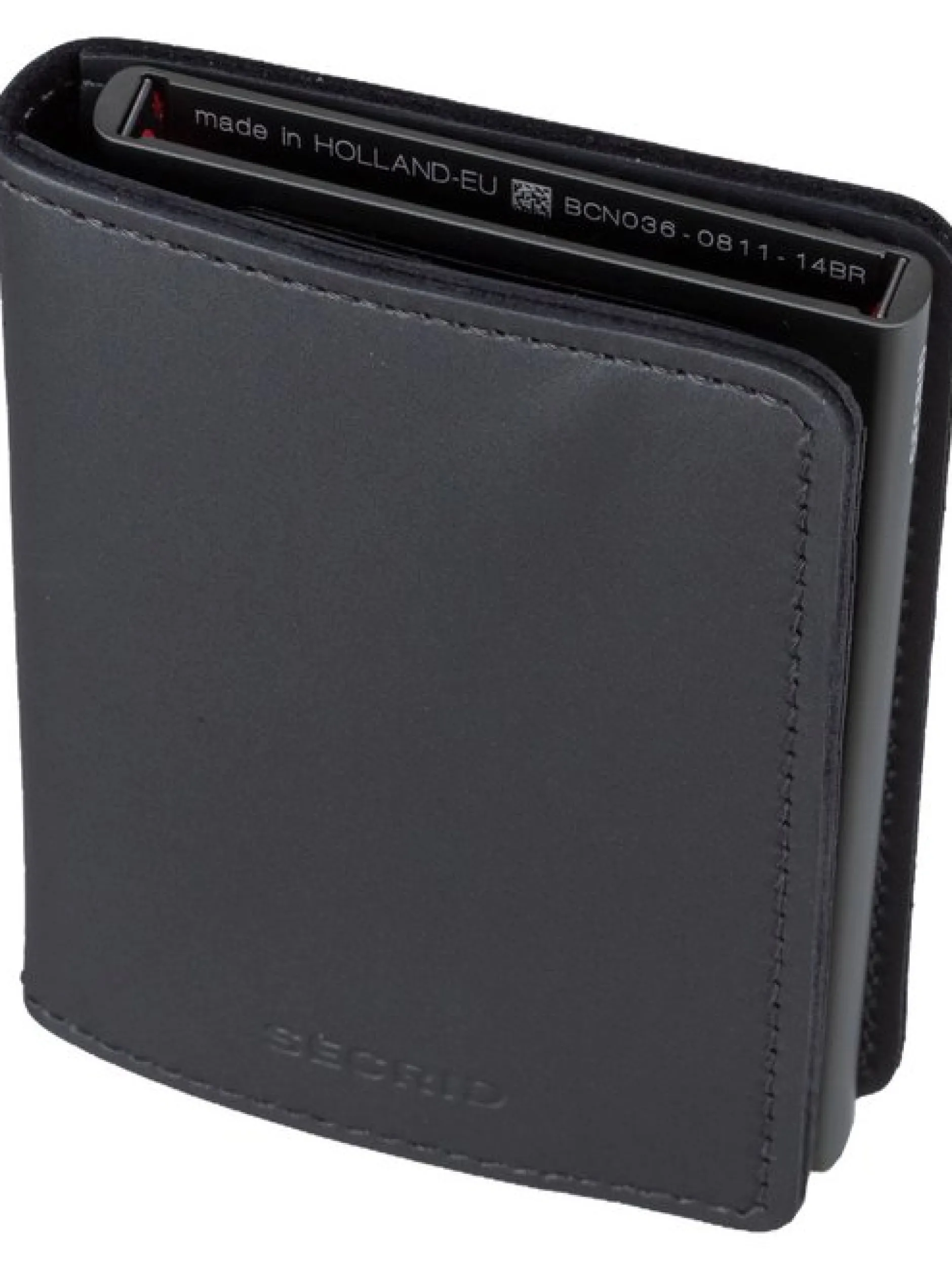 Secrid Unisex Geldbörse - Slimwallet Matte Satin in anthrazit
