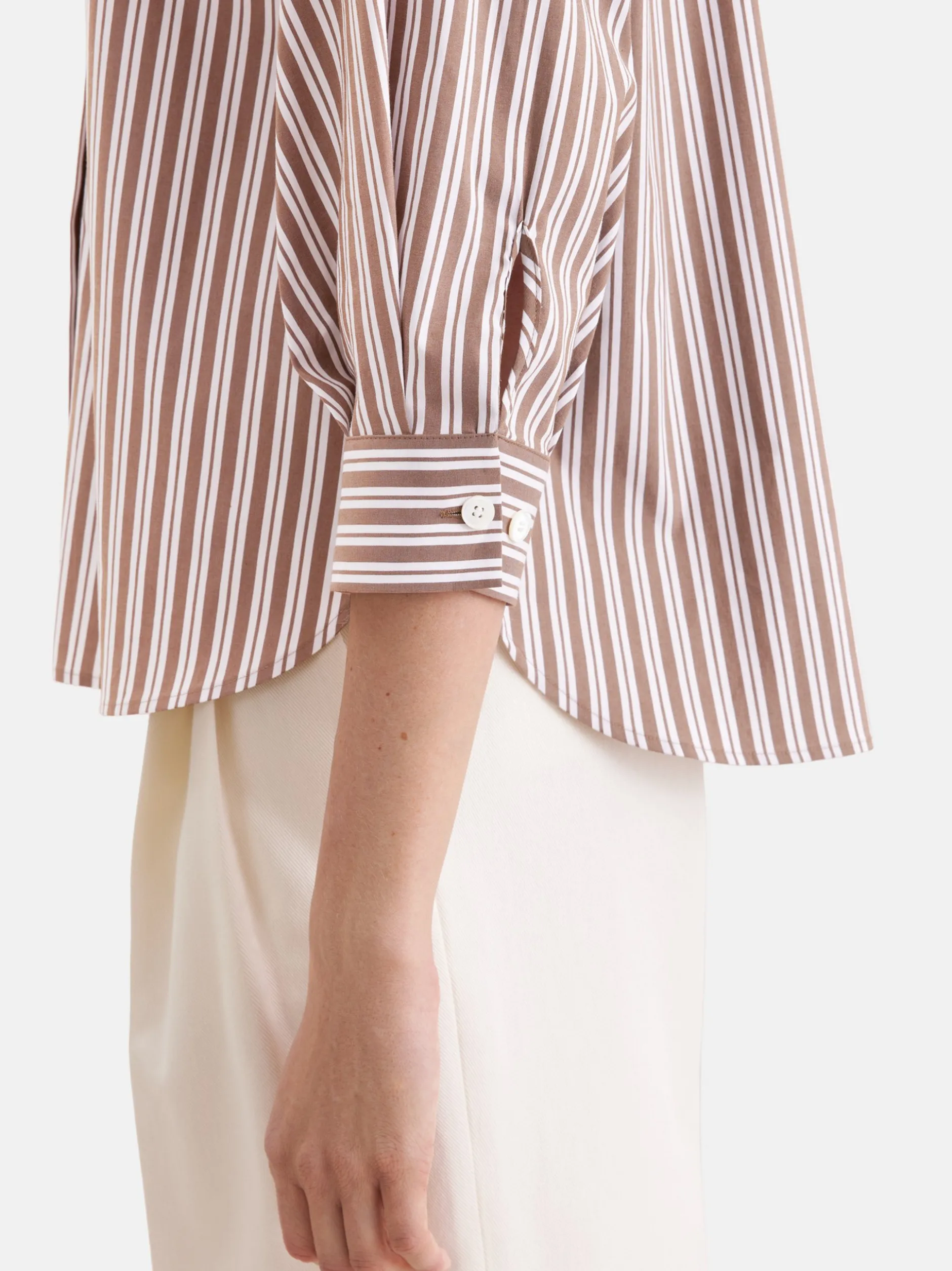 Seidensticker Damen Hemdbluse - Oversized Fit in braun