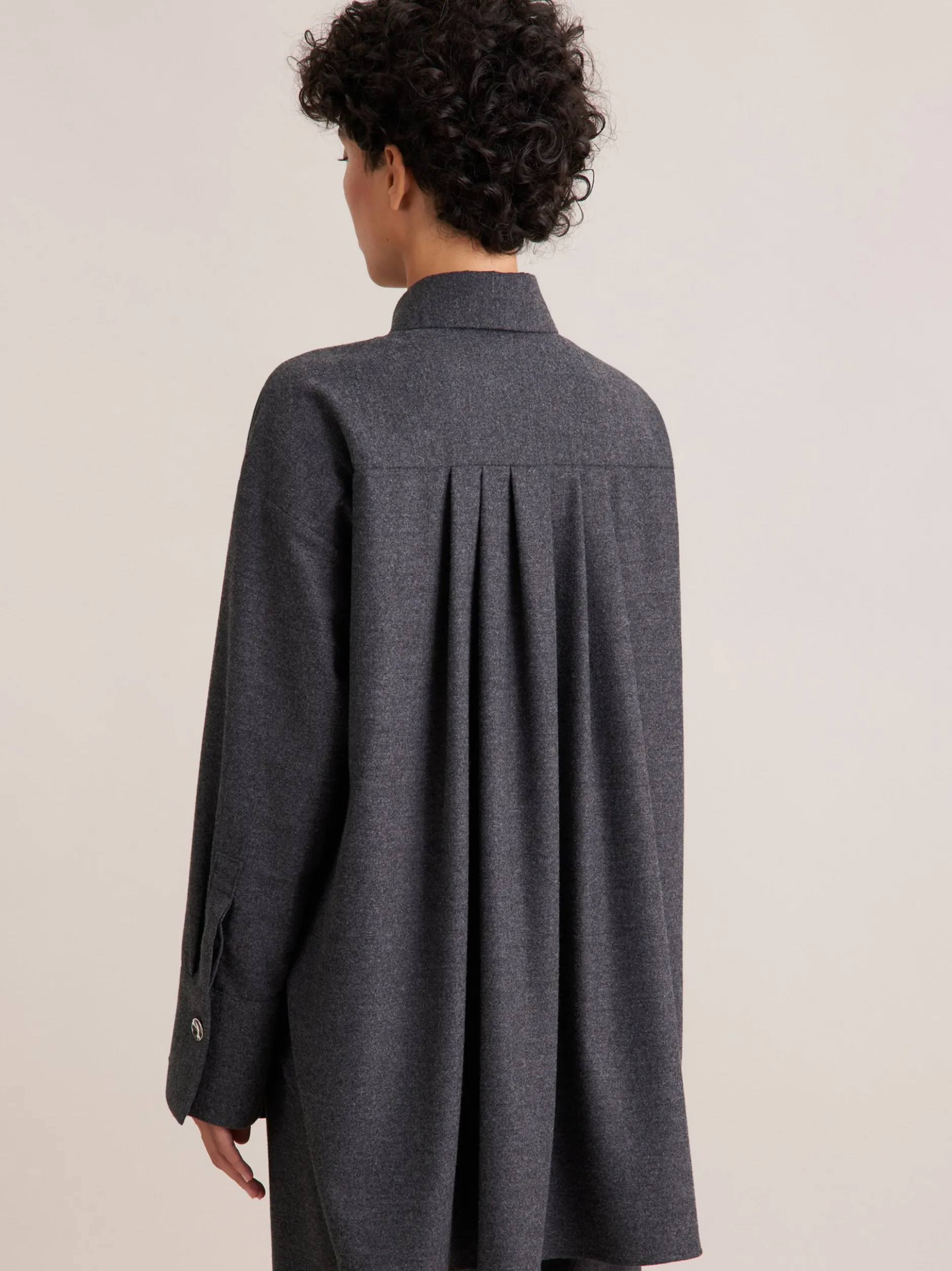 Seidensticker Damen Hemdbluse - Oversized Fit in grau