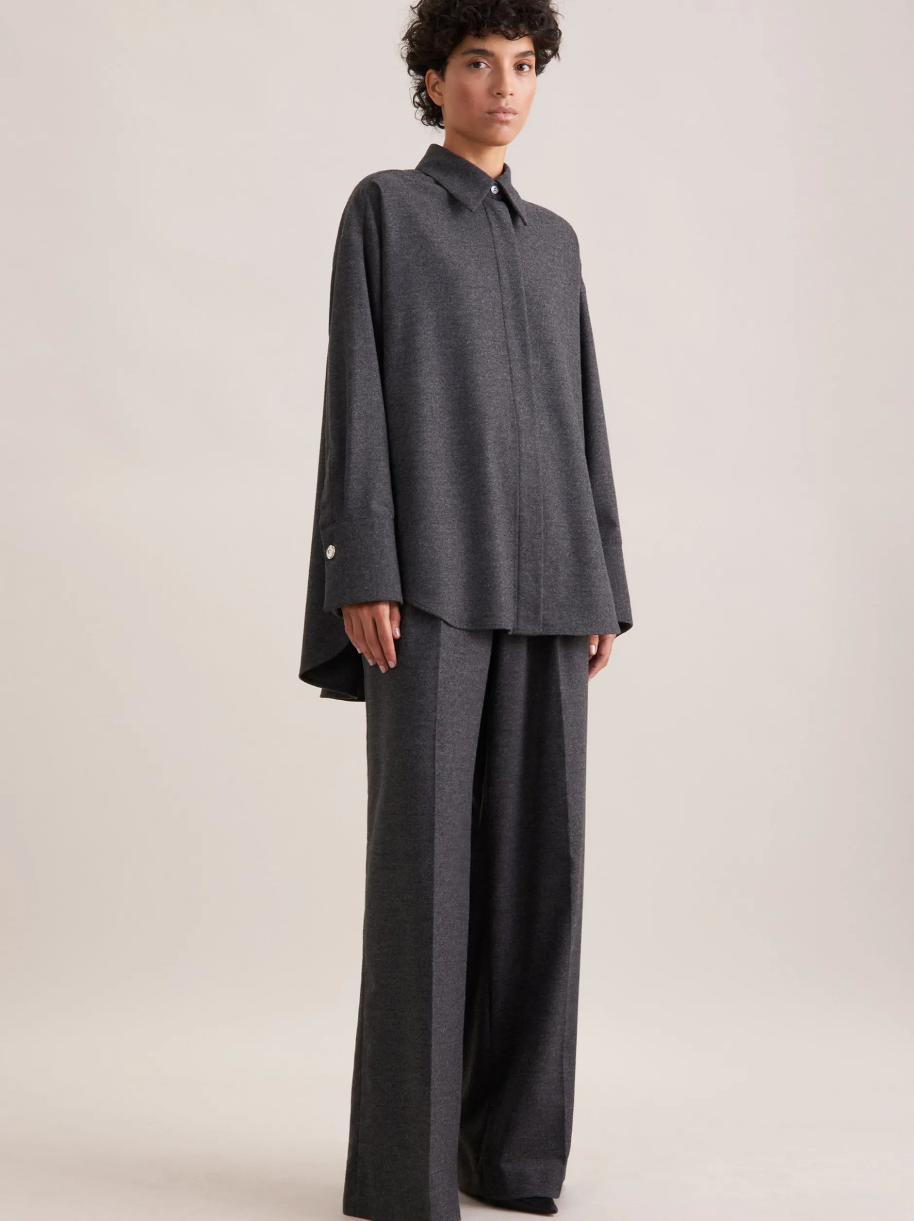 Seidensticker Damen Hemdbluse - Oversized Fit in grau