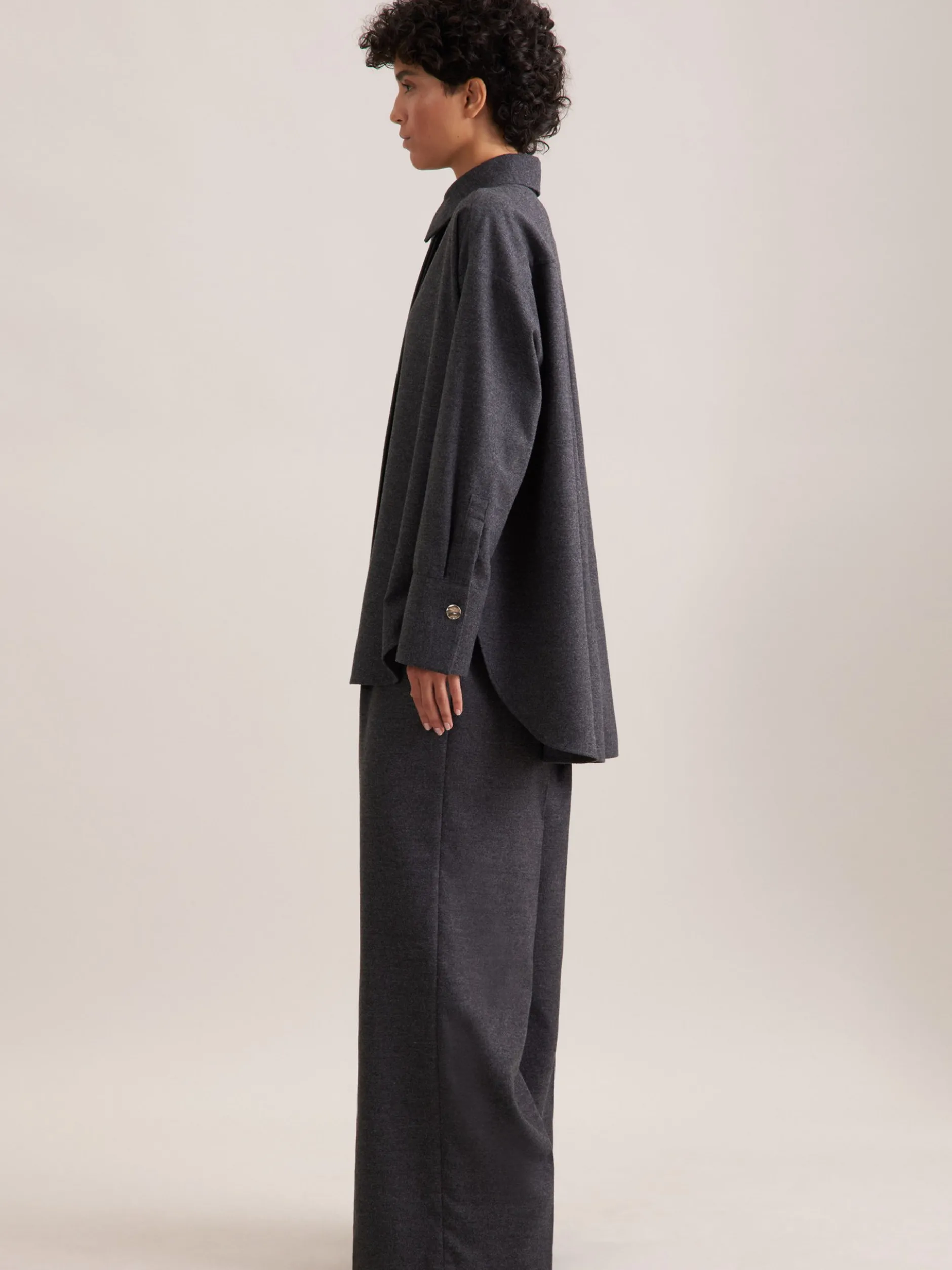 Seidensticker Damen Hemdbluse - Oversized Fit in grau