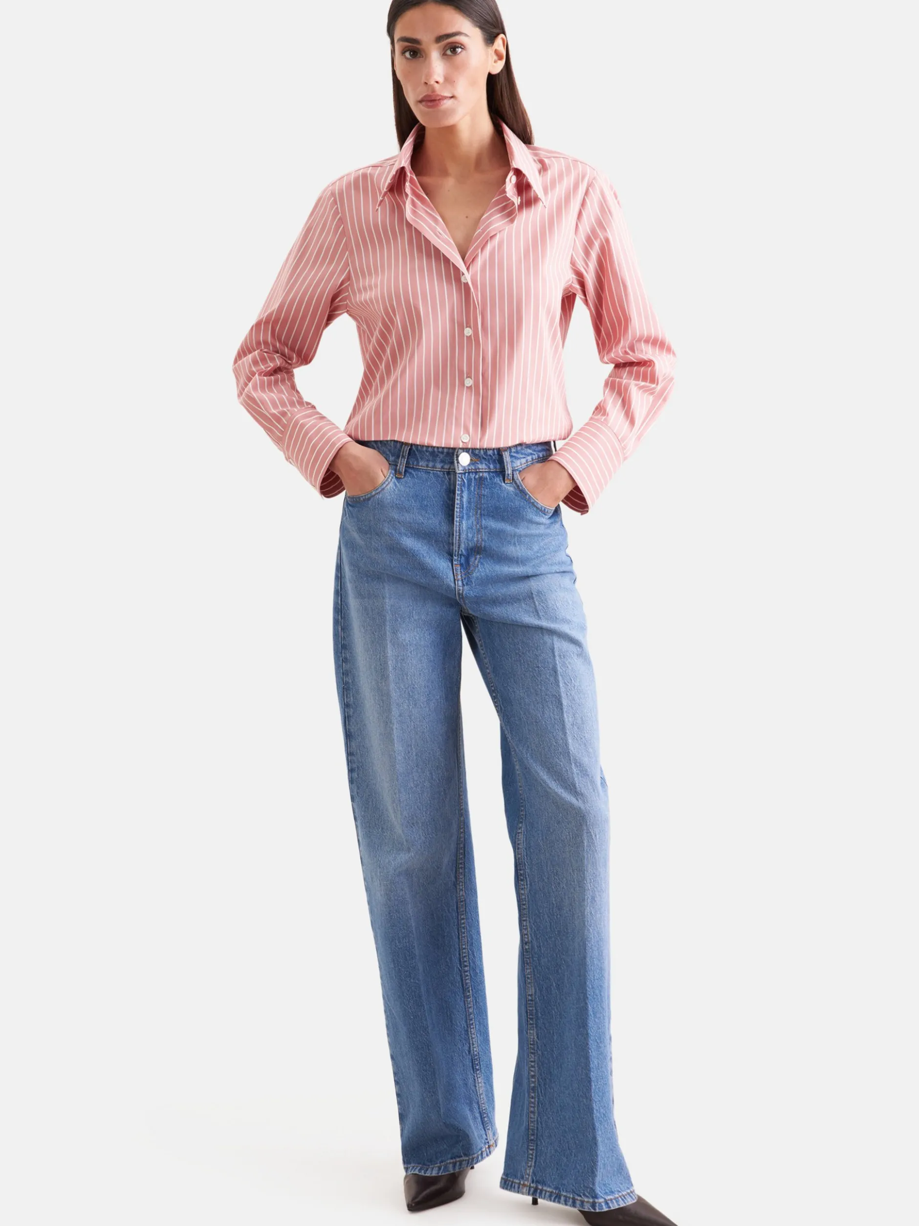 Seidensticker Damen Hemdbluse - Regular Fit in rosa