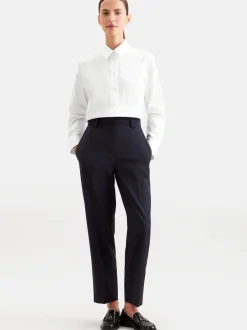 Seidensticker Damen Hemdbluse - Relaxed Fit in weiß