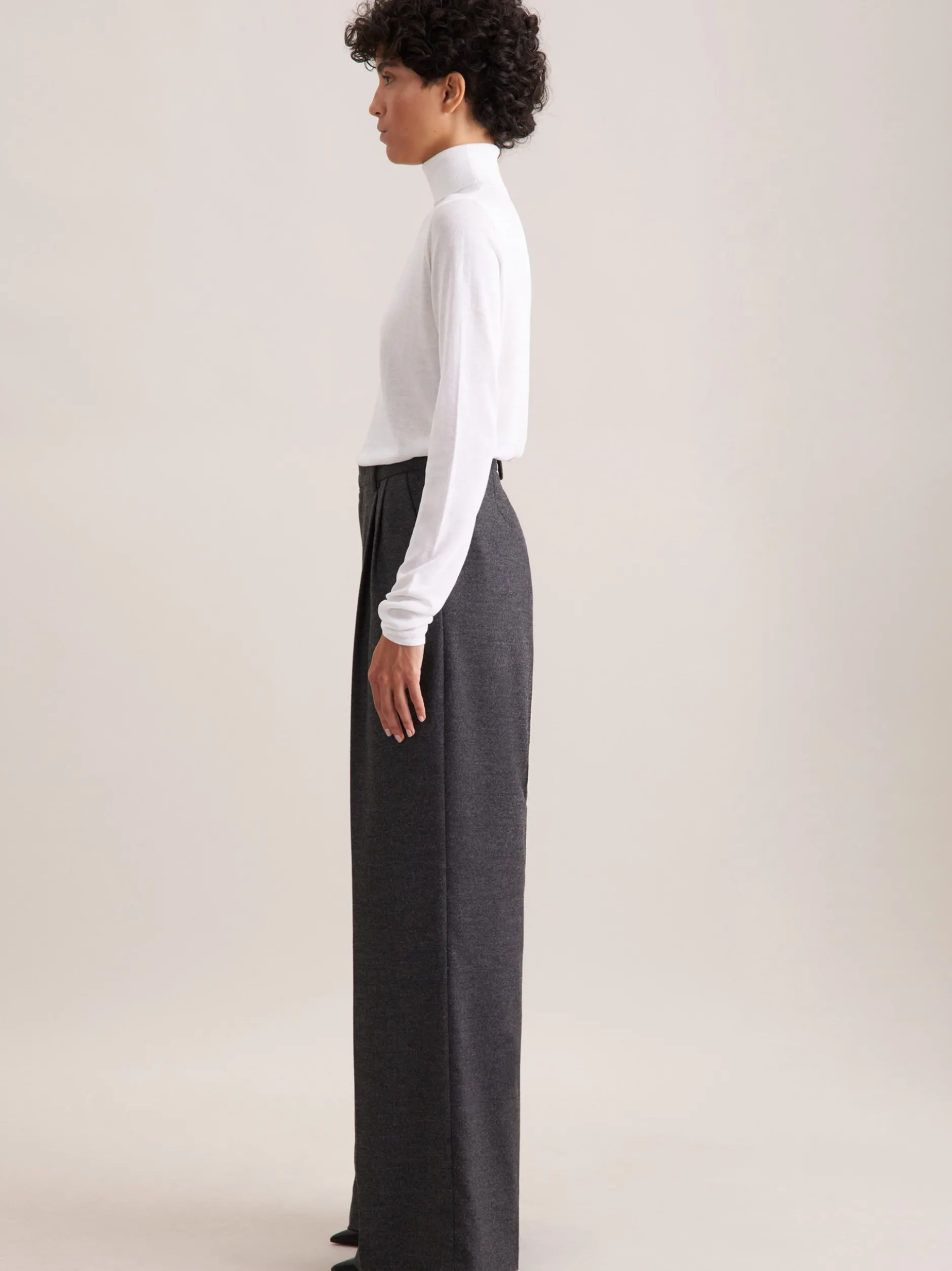 Seidensticker Damen Hose - Regular Fit in anthrazit