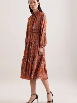 Seidensticker Damen Kleid - Regular Fit in gelb