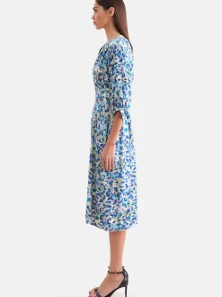 Seidensticker Damen Kleid - Regular Fit in türkis