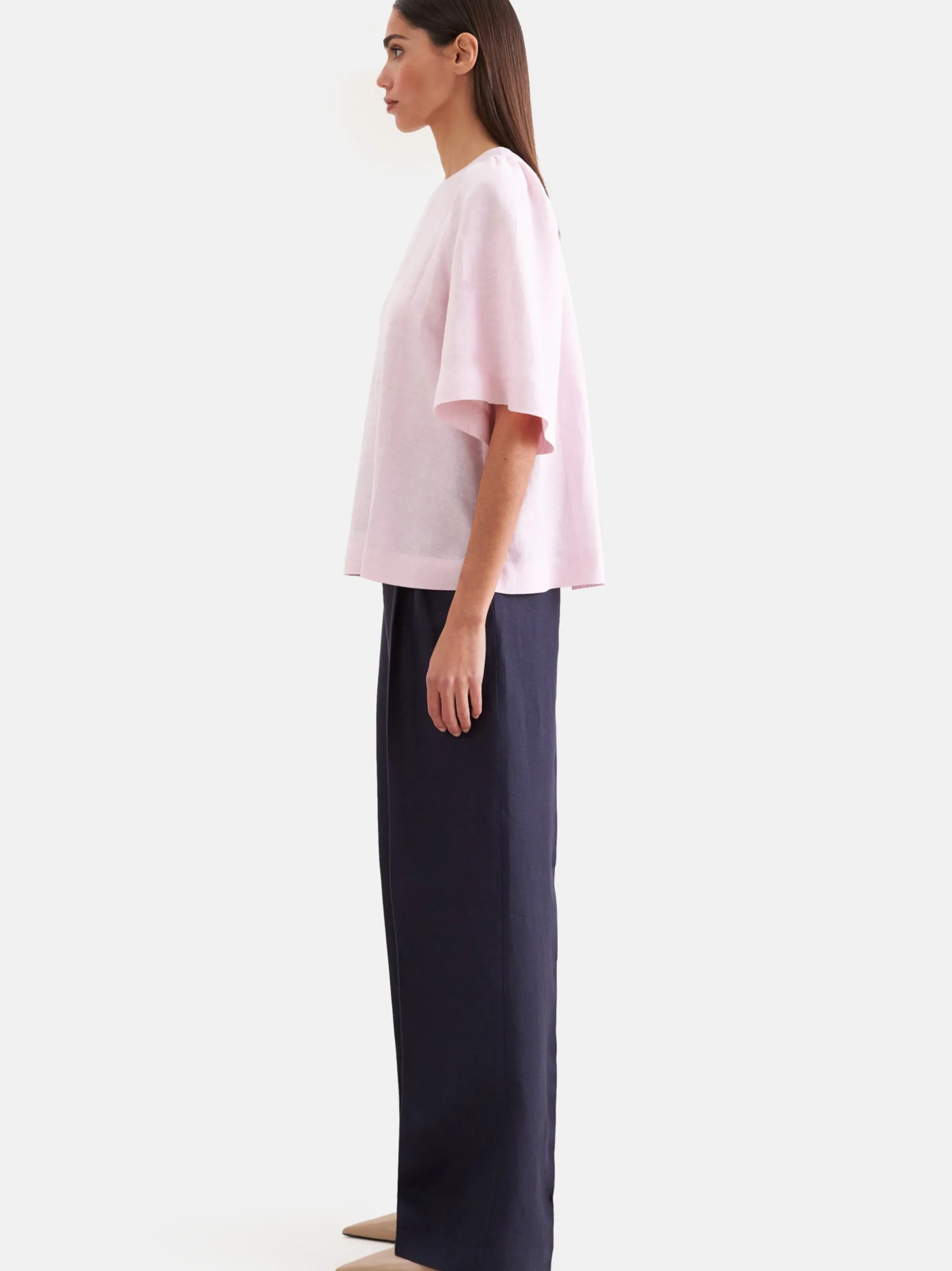 Seidensticker Damen Schlupfbluse - Regular Fit in rosa
