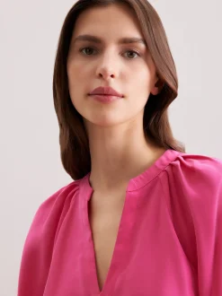 Seidensticker Damen Shirtbluse - Oversized Fit in pink