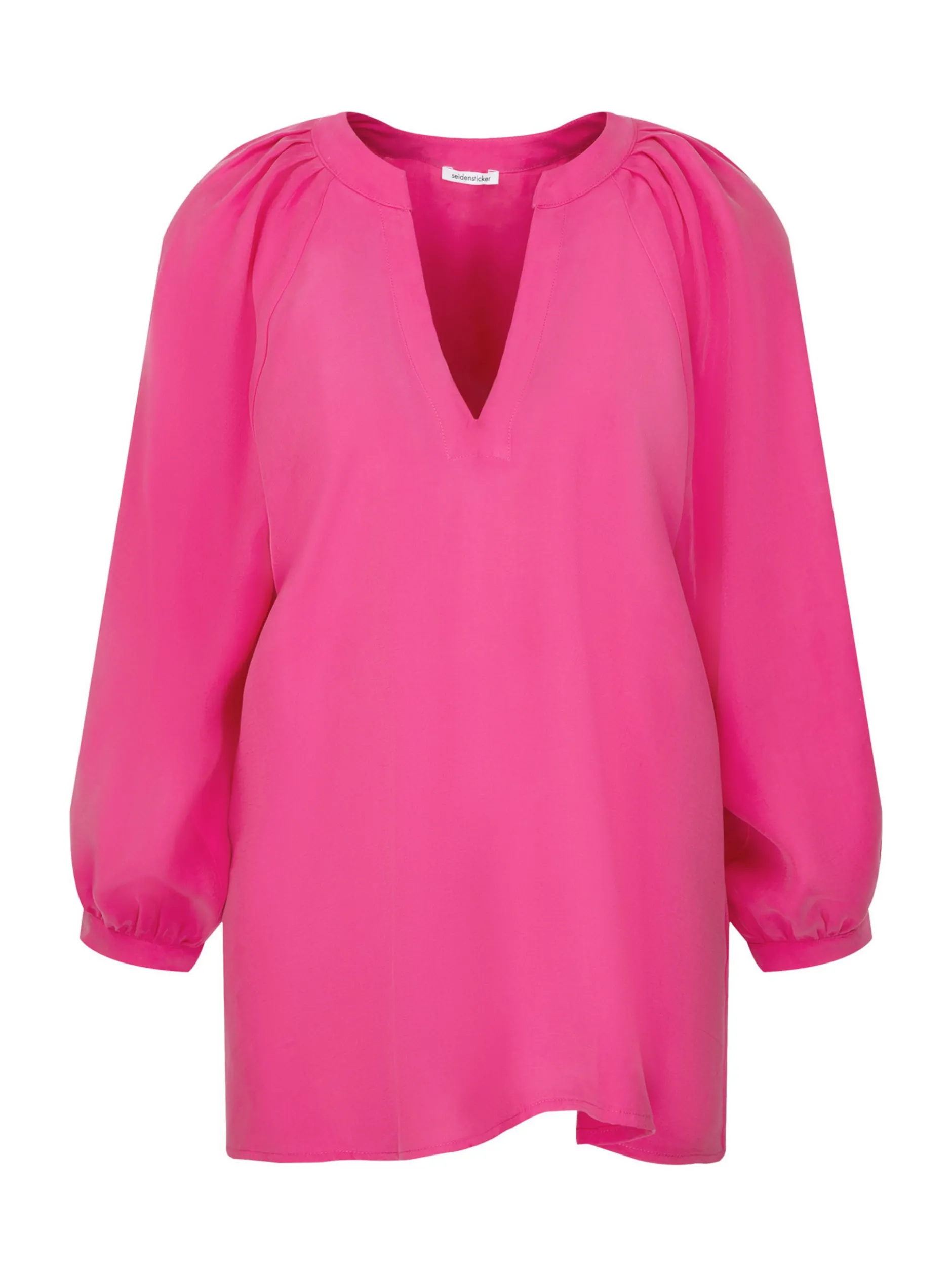 Seidensticker Damen Shirtbluse - Oversized Fit in pink