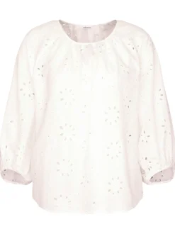 Seidensticker Damen Shirtbluse - Regular Fit in weiß