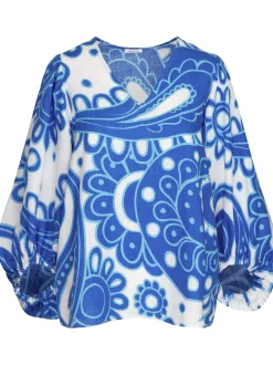 Seidensticker Damen Shirt - Regular Fit in blau