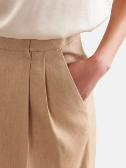 Seidensticker Damen Stoffhose - Regular Fit in beige
