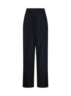 Seidensticker Damen Stoffhose - Regular Fit in marine