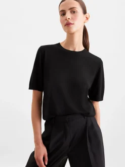 Seidensticker Damen Sweater - Regular Fit in schwarz