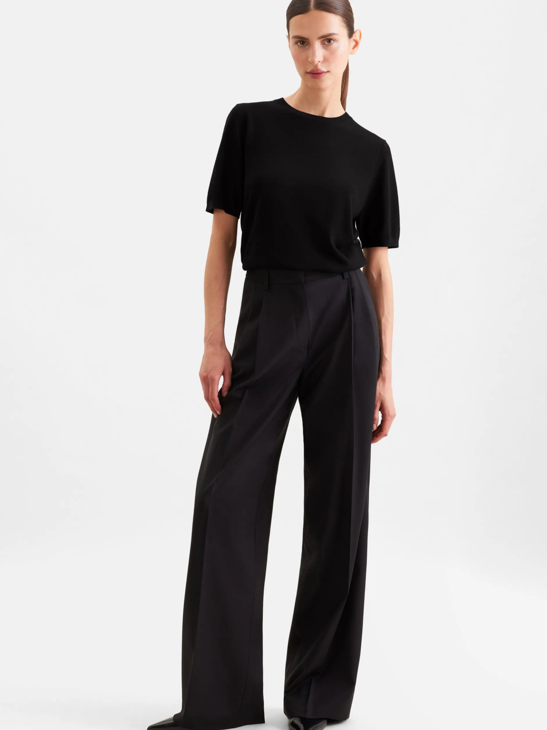 Seidensticker Damen Sweater - Regular Fit in schwarz