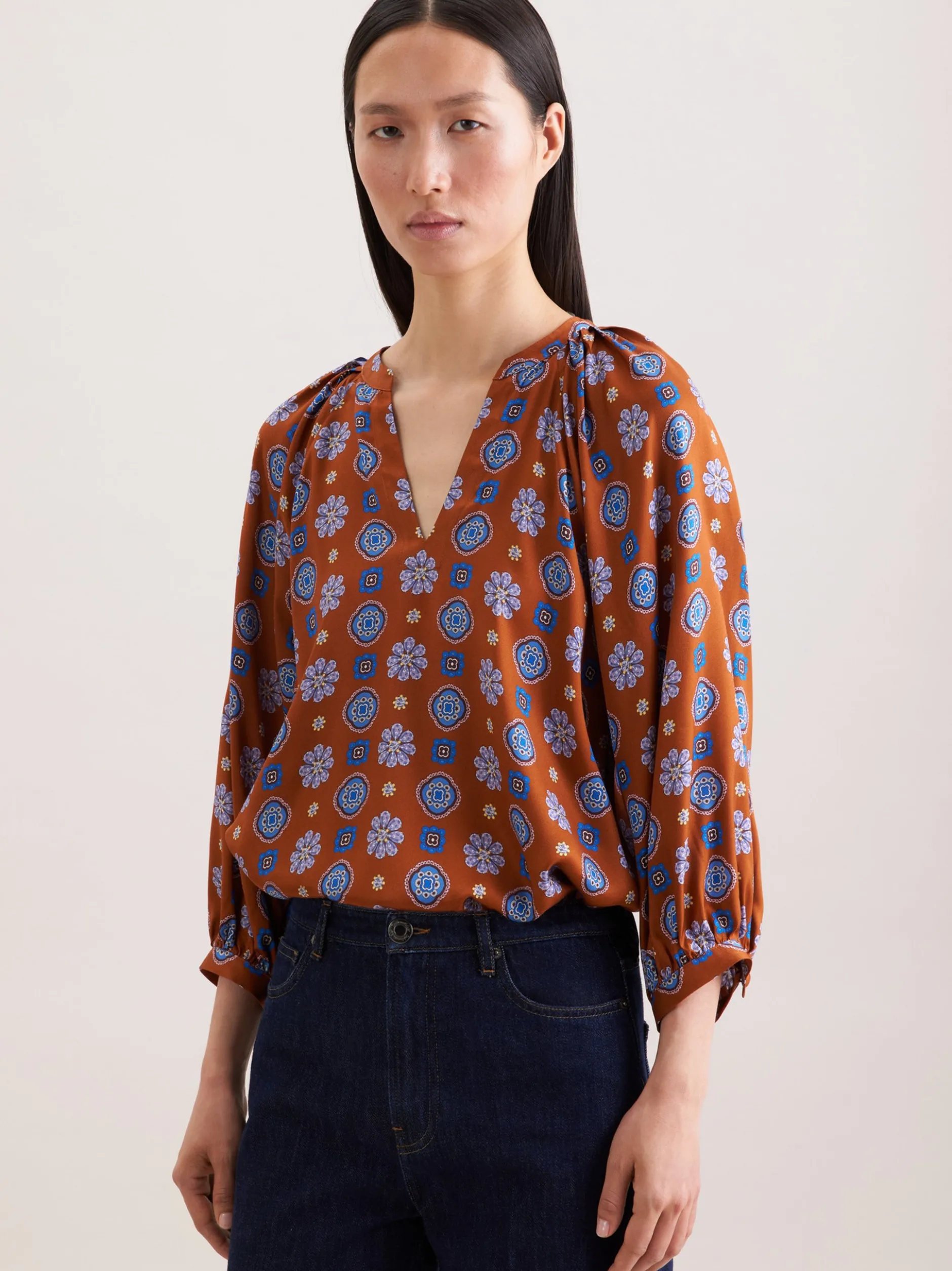 Seidensticker Damen Tunika - Regular Fit in orange