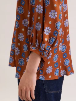 Seidensticker Damen Tunika - Regular Fit in orange
