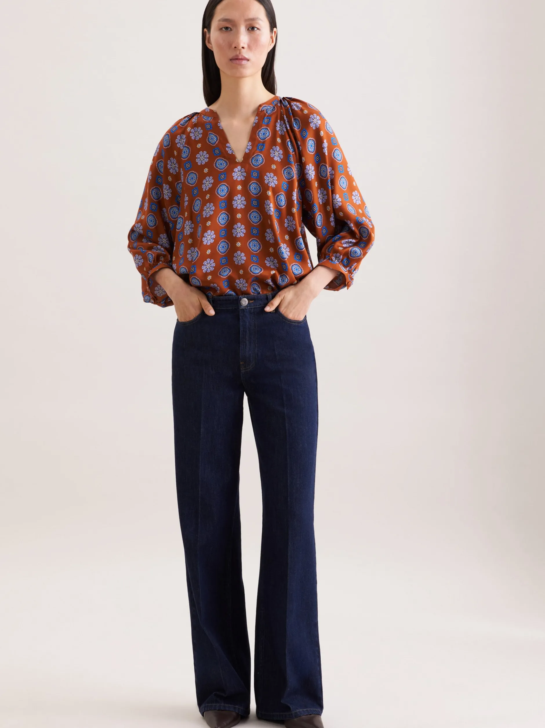 Seidensticker Damen Tunika - Regular Fit in orange