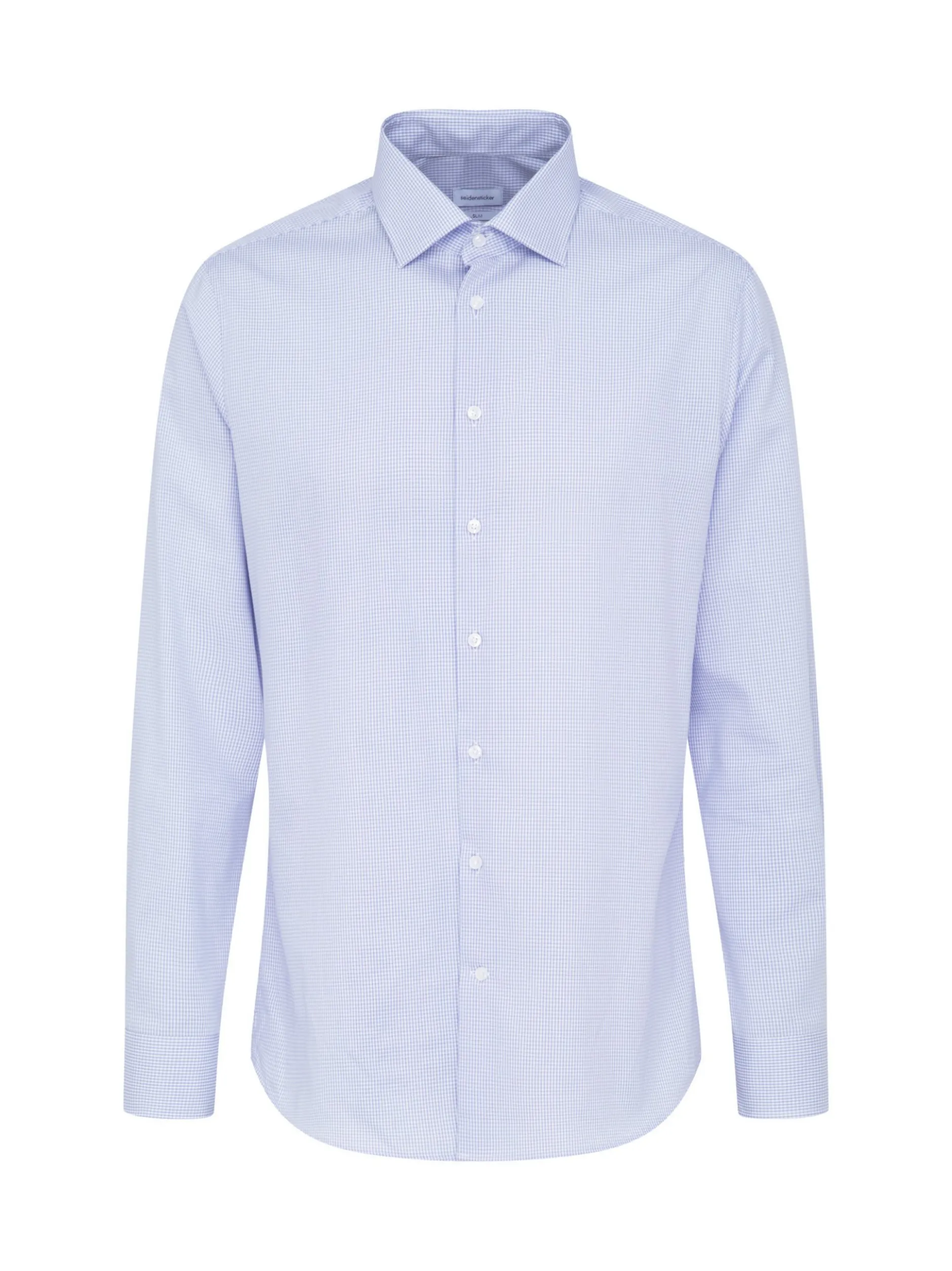 Seidensticker Herren Business Hemd - Slim Fit in blau