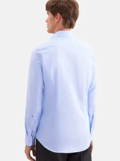 Seidensticker Herren Business Hemd - Shaped Fit in blau
