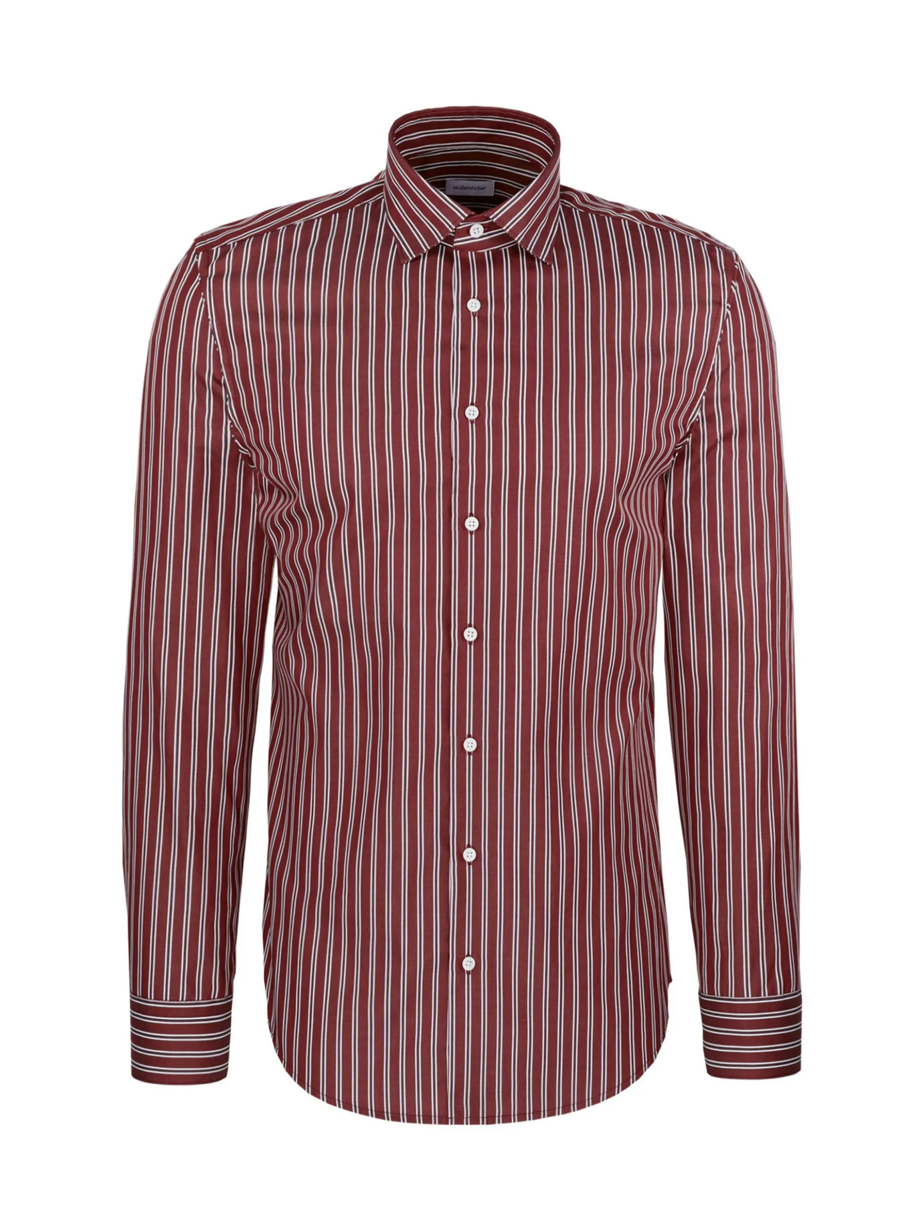 Seidensticker Herren Business Hemd - Slim Fit in rot