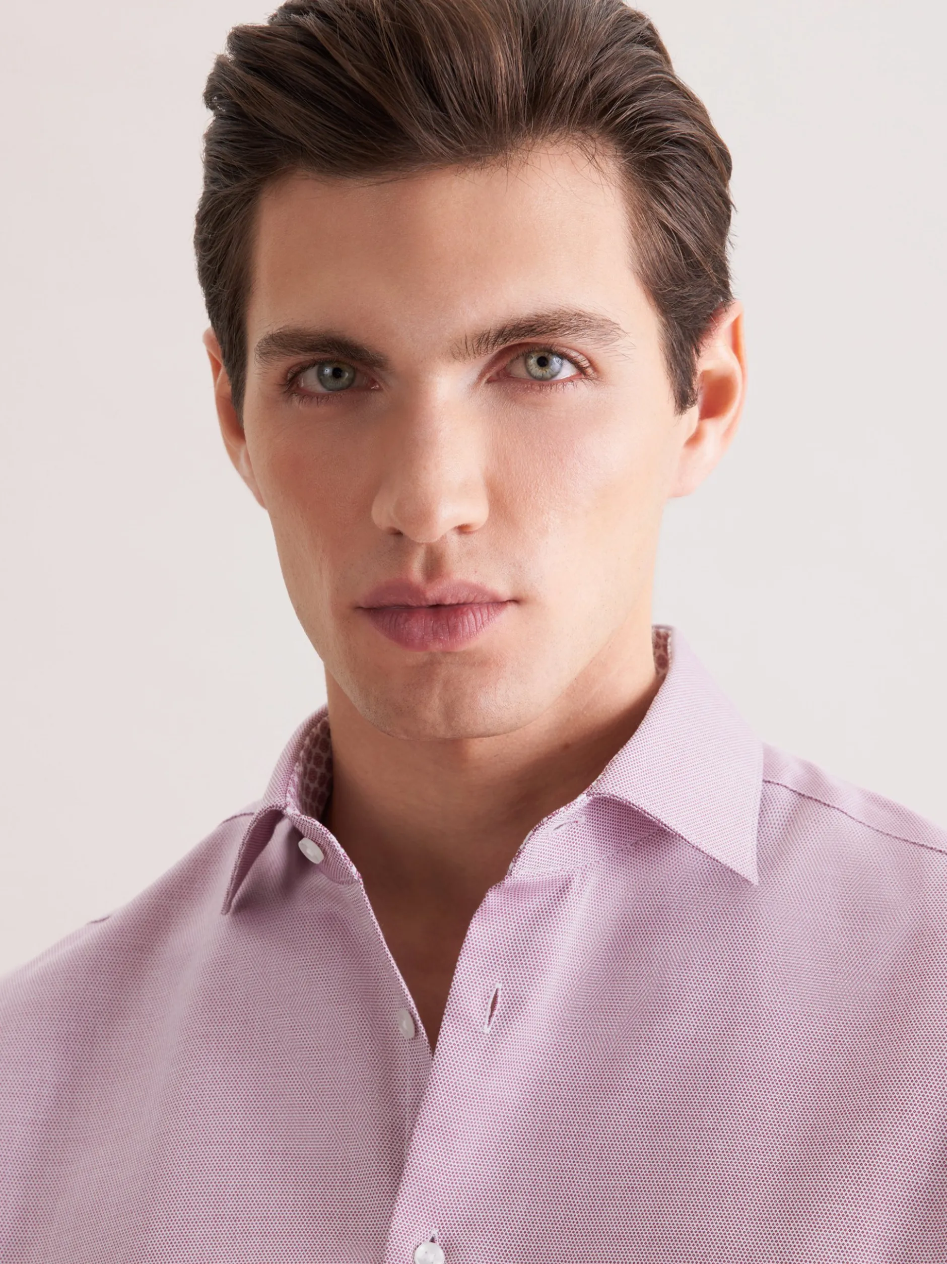 Seidensticker Herren Business Hemd - Regular Fit in fuchsia