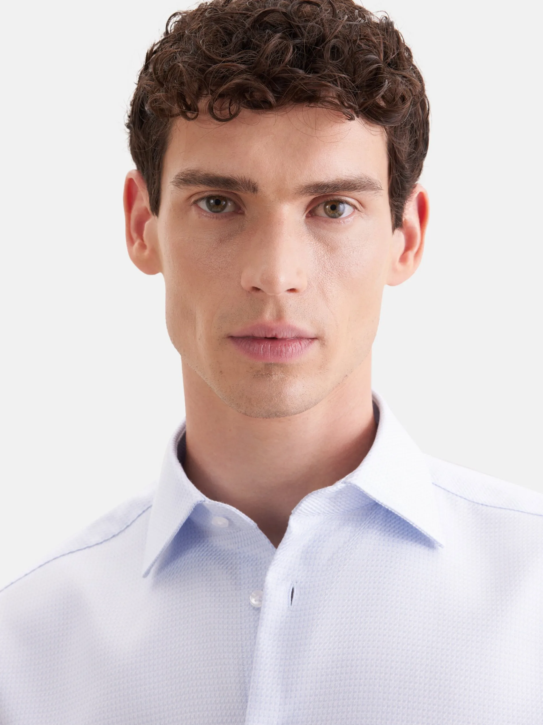 Seidensticker Herren Business Hemd - Regular Fit in hellblau