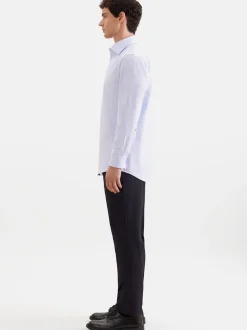 Seidensticker Herren Business Hemd - Regular Fit in hellblau