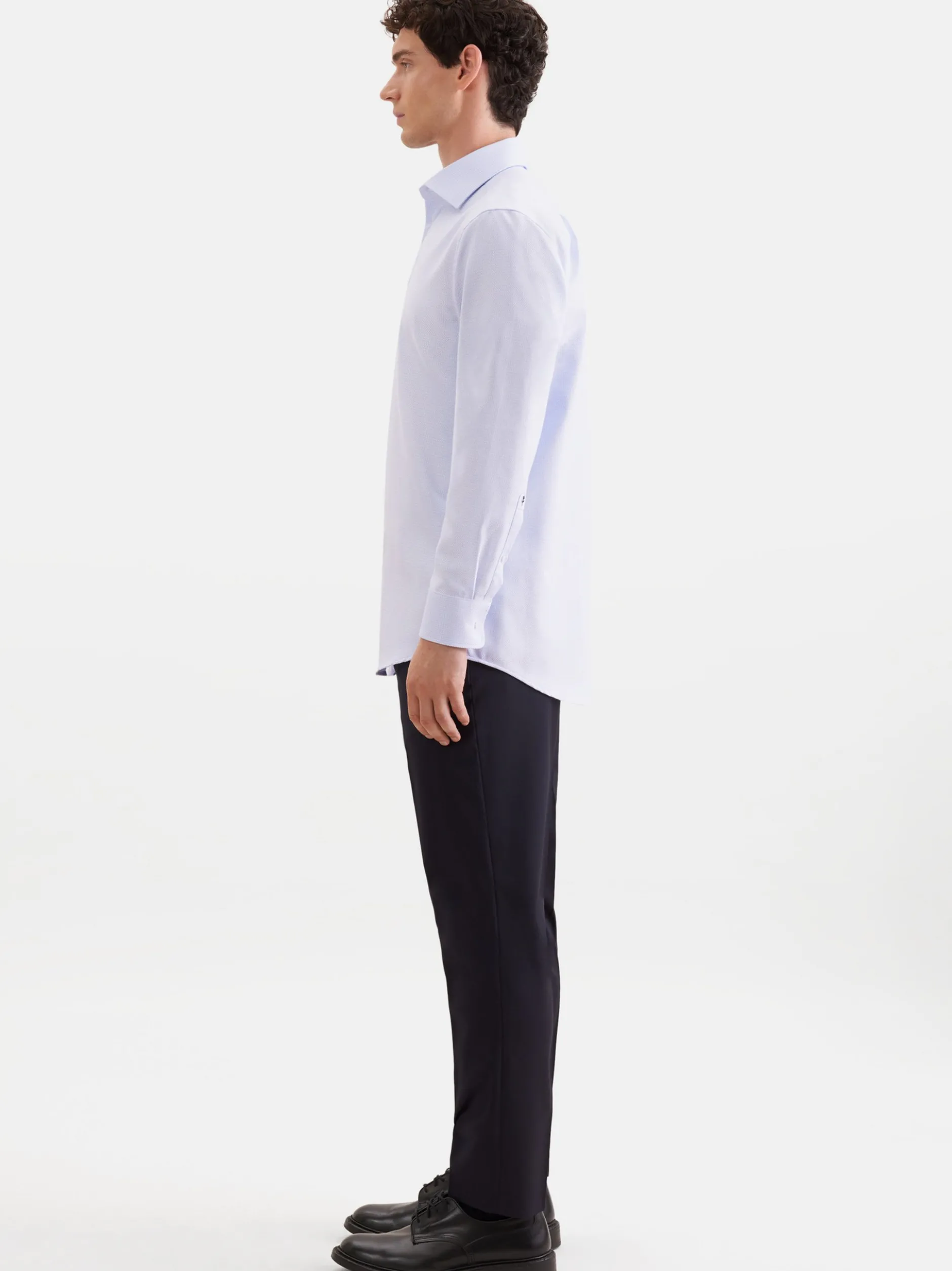 Seidensticker Herren Business Hemd - Regular Fit in hellblau