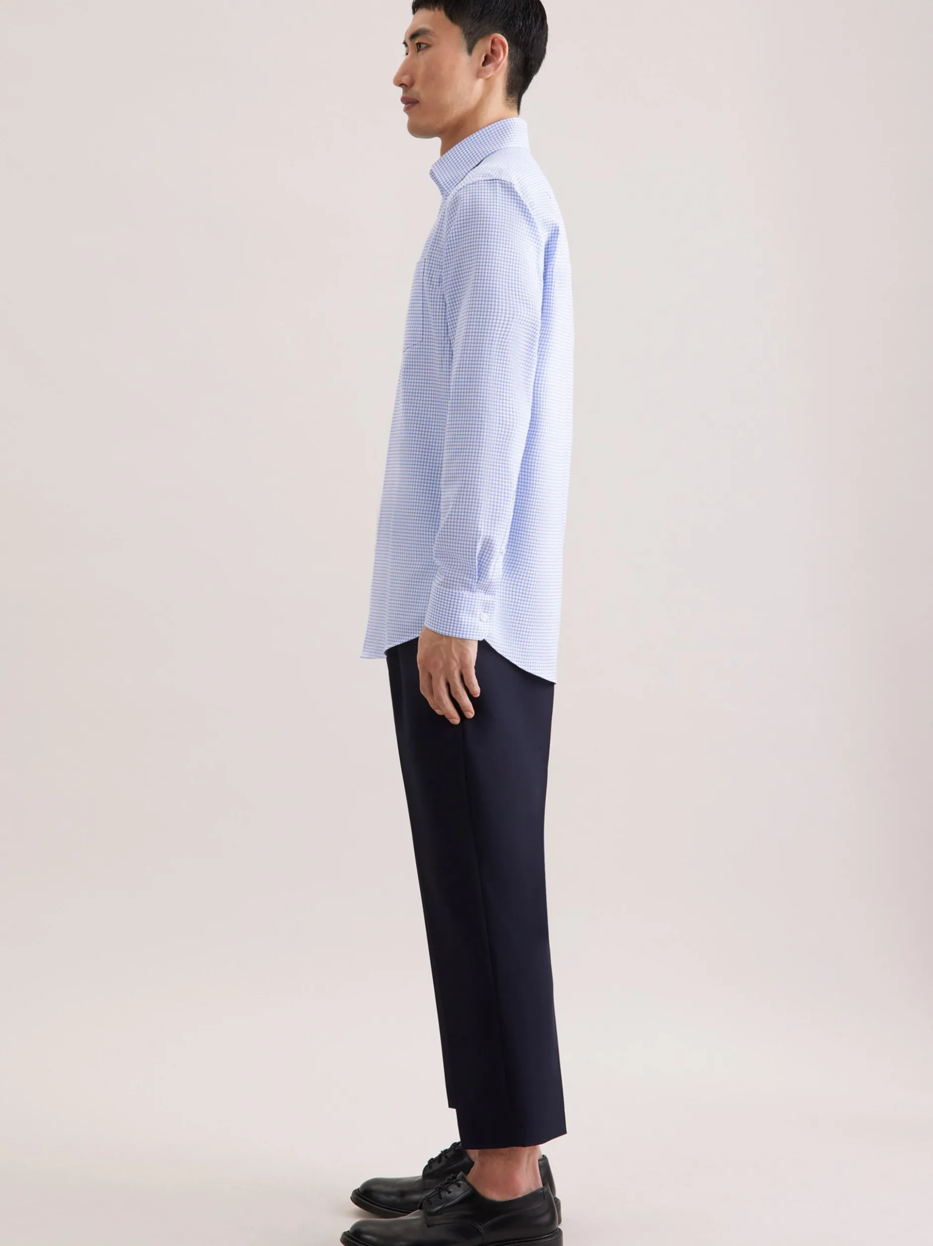 Seidensticker Herren Business Hemd - Comfort Fit in blau