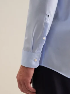 Seidensticker Herren Business Hemd - Comfort Fit in blau