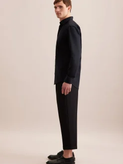 Seidensticker Herren Business Hemd - Comfort Fit in schwarz