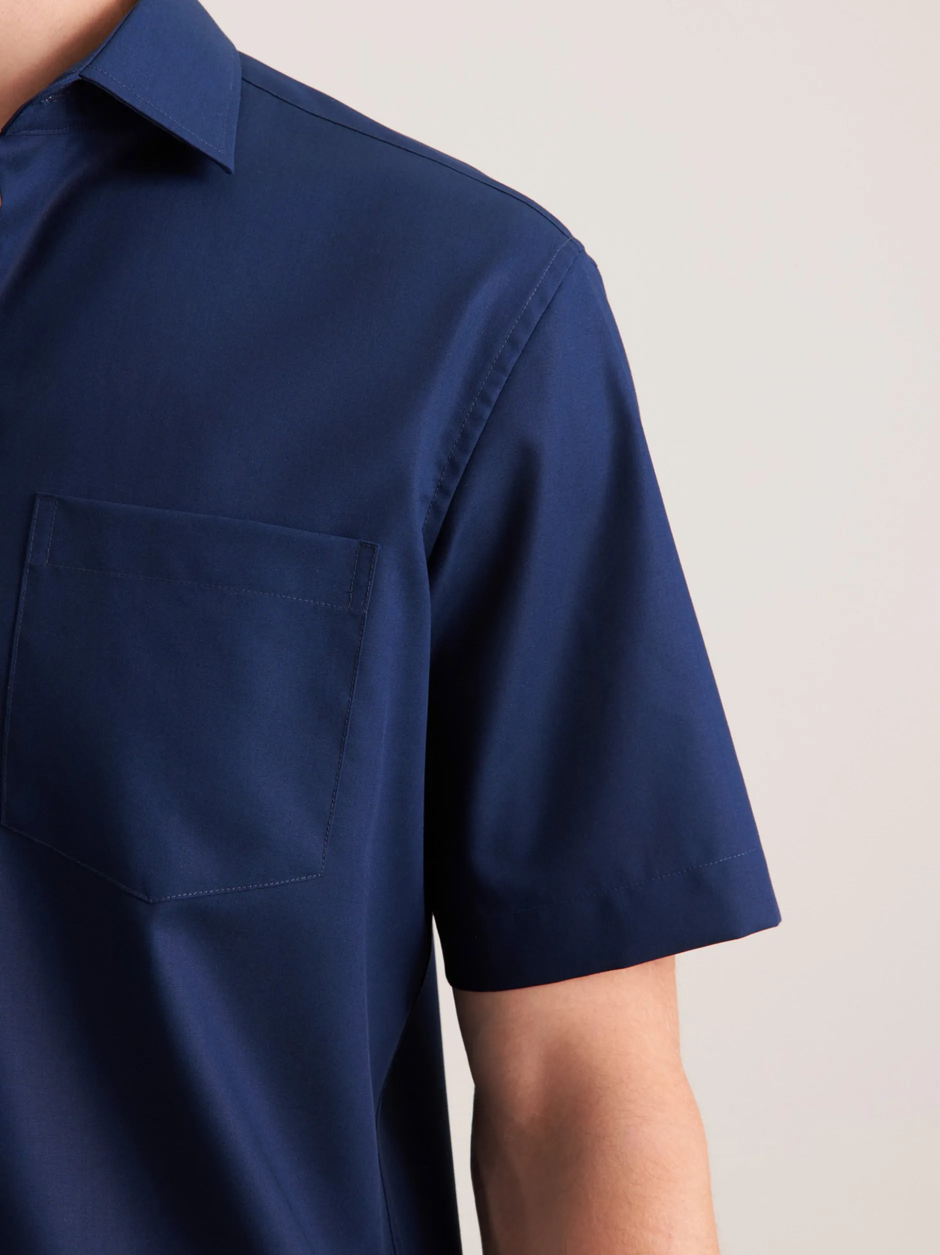 Seidensticker Herren Business Hemd - Regular Fit in blau
