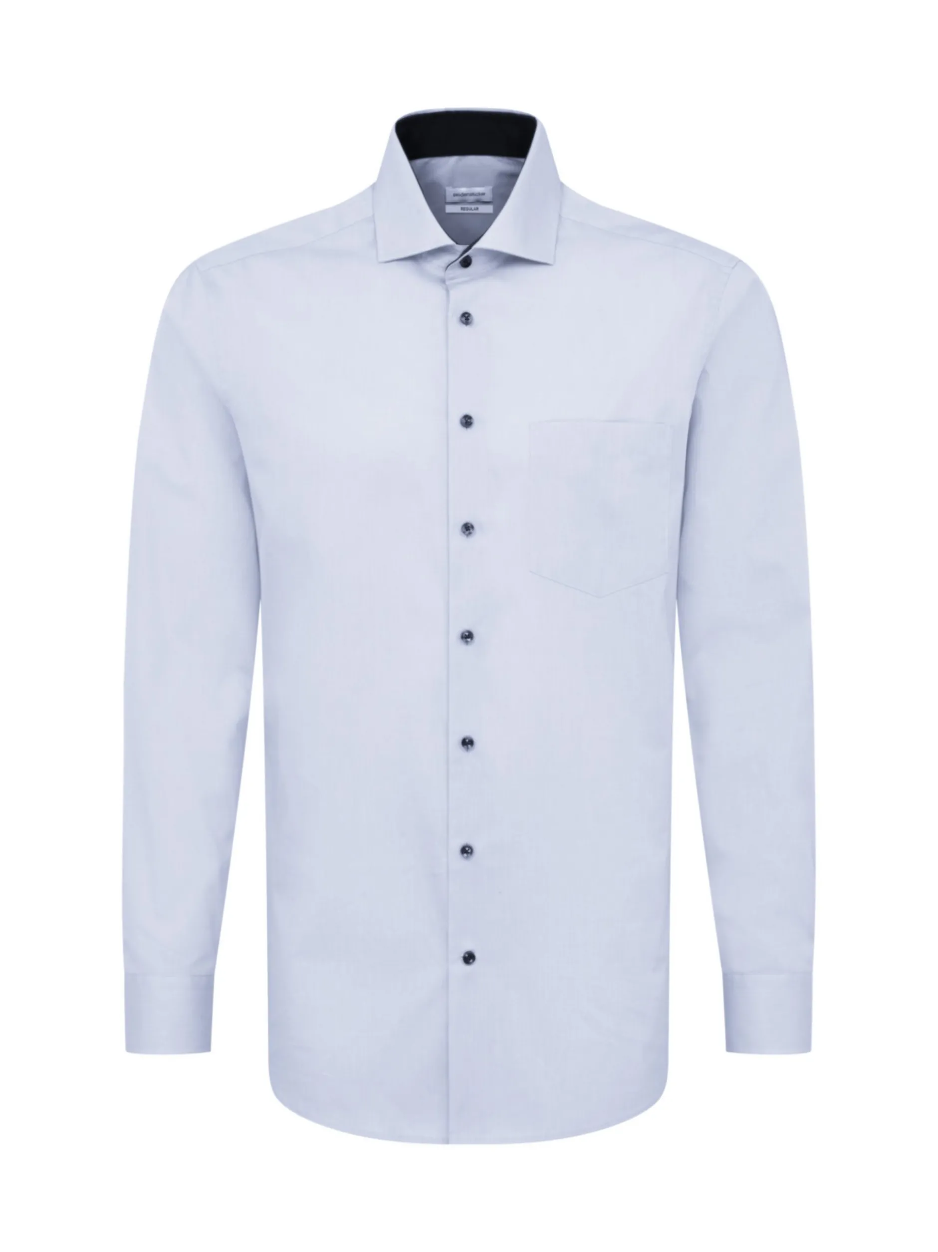 Seidensticker Herren Business Hemd - Regular Fit in blau