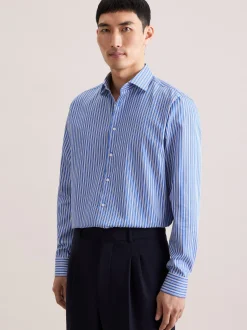 Seidensticker Herren Business Hemd - Regular Fit in blau