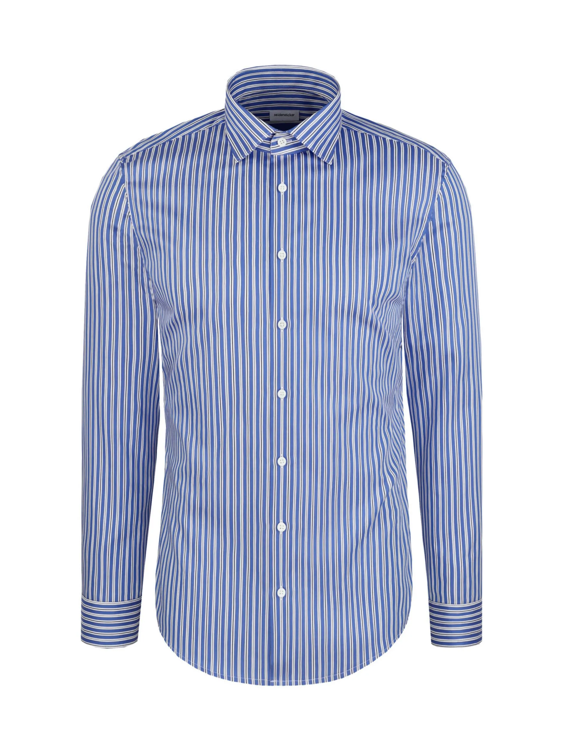 Seidensticker Herren Business Hemd - Regular Fit in blau