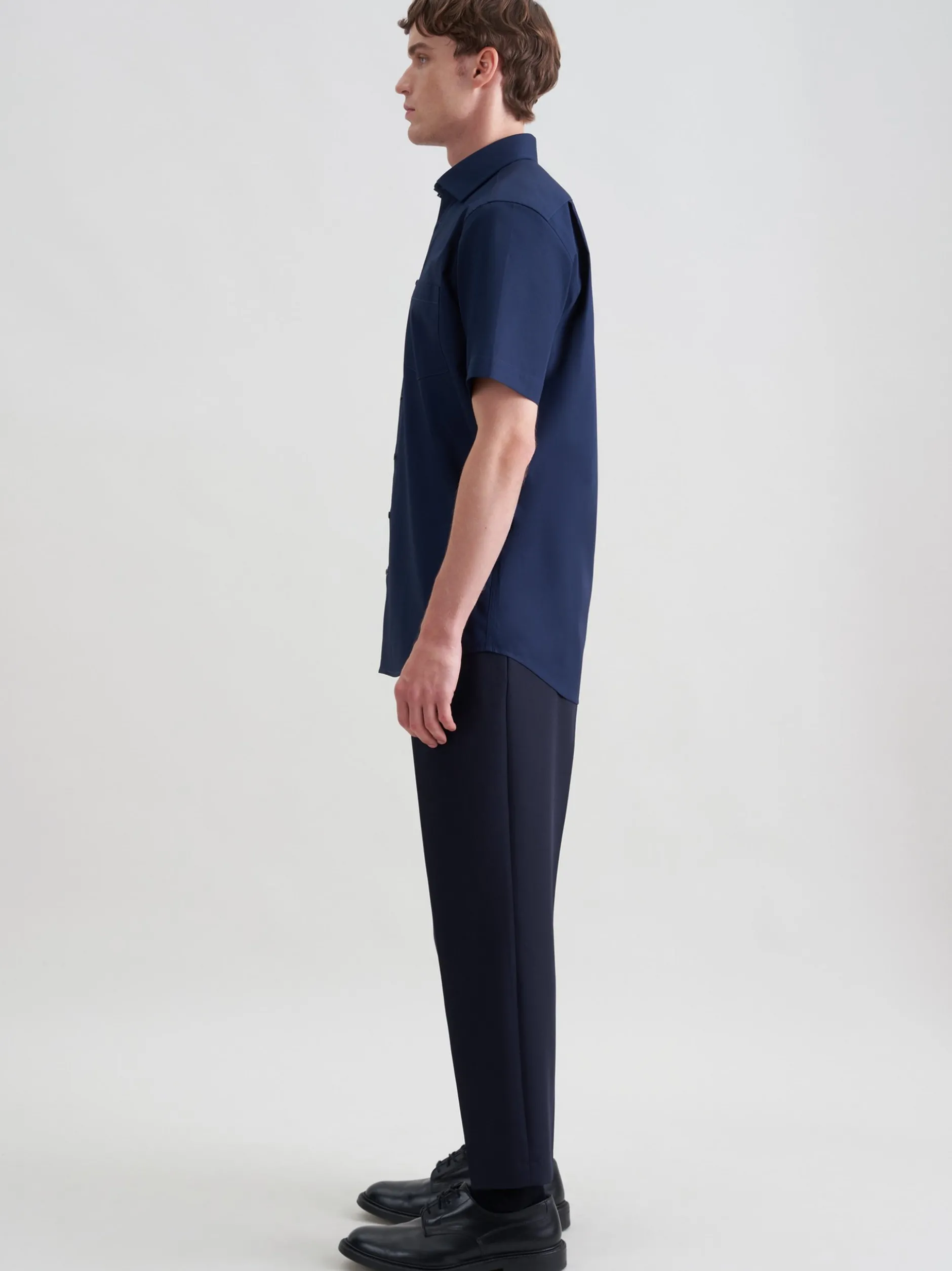 Seidensticker Herren Business Hemd - Regular Fit in blau