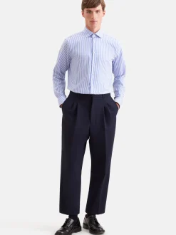 Seidensticker Herren Business Hemd - Regular Fit in blau