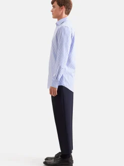 Seidensticker Herren Business Hemd - Regular Fit in blau