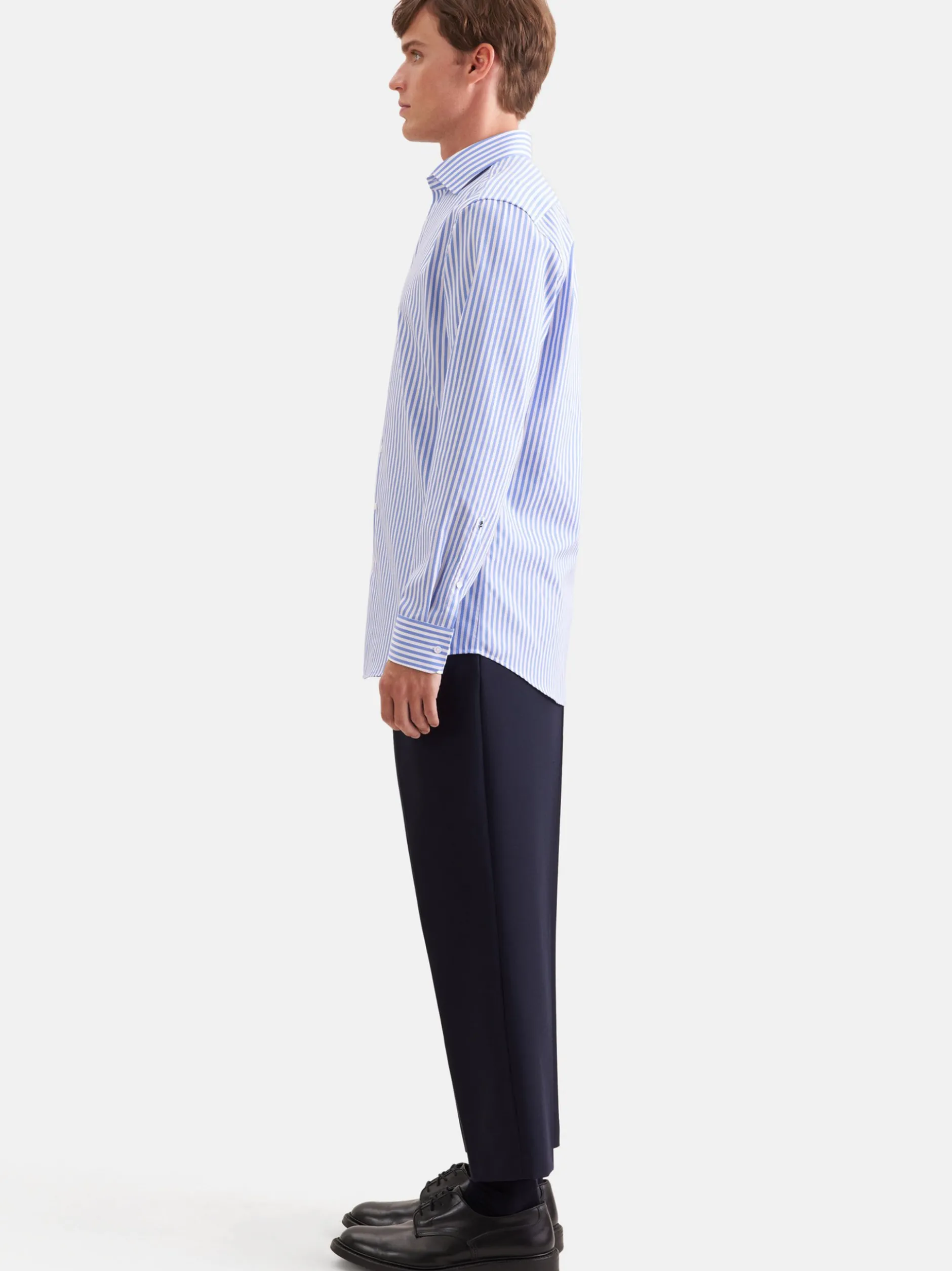 Seidensticker Herren Business Hemd - Regular Fit in blau