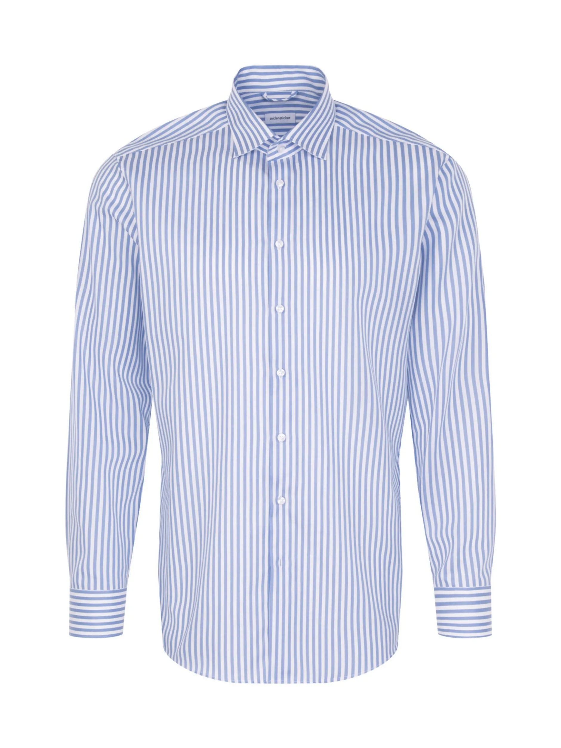 Seidensticker Herren Business Hemd - Regular Fit in blau