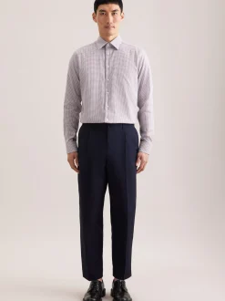 Seidensticker Herren Business Hemd - Regular Fit in braun