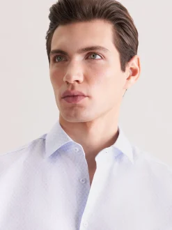 Seidensticker Herren Business Hemd - Regular Fit in hellblau