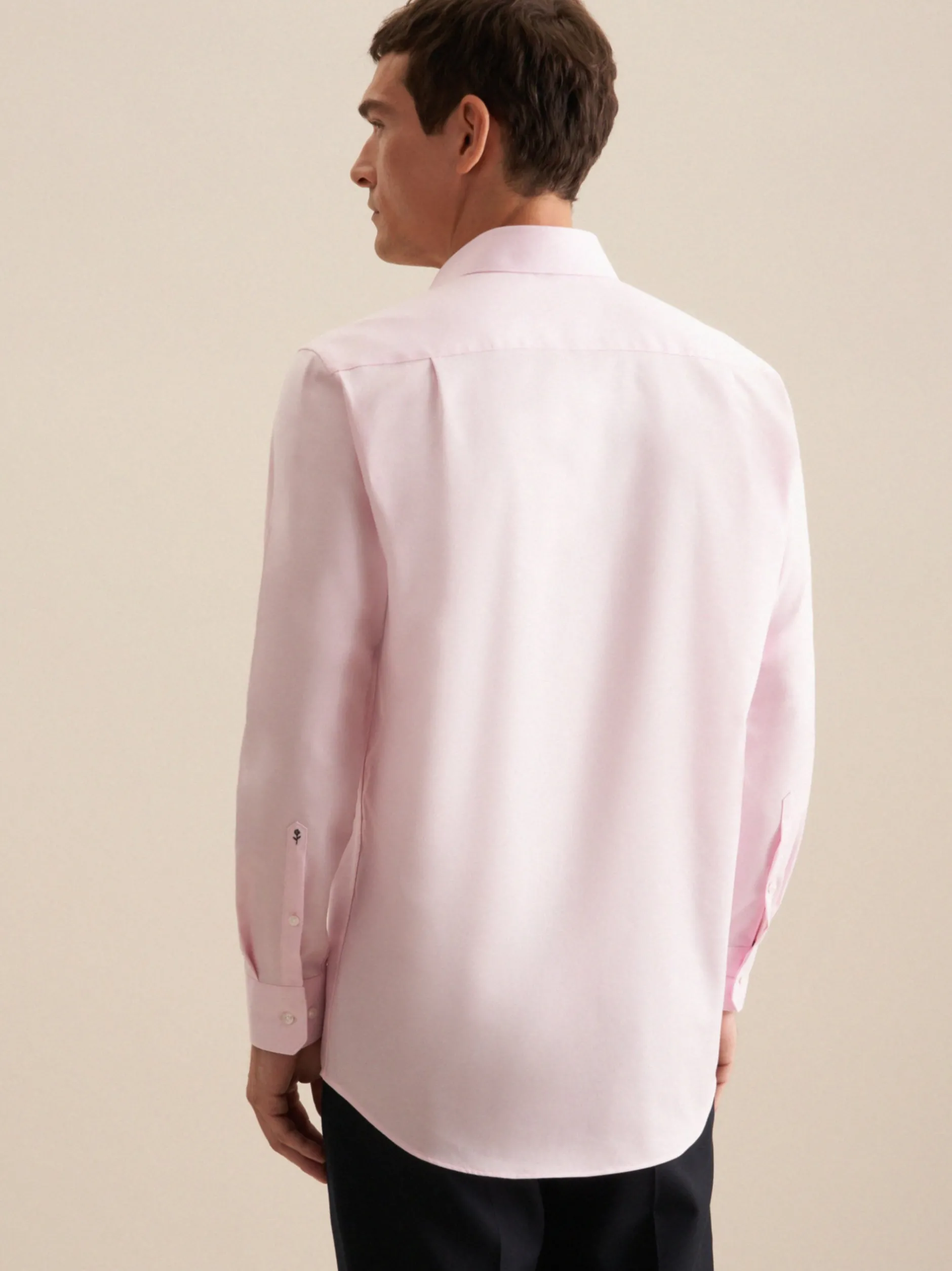 Seidensticker Herren Business Hemd - Regular Fit in rosa