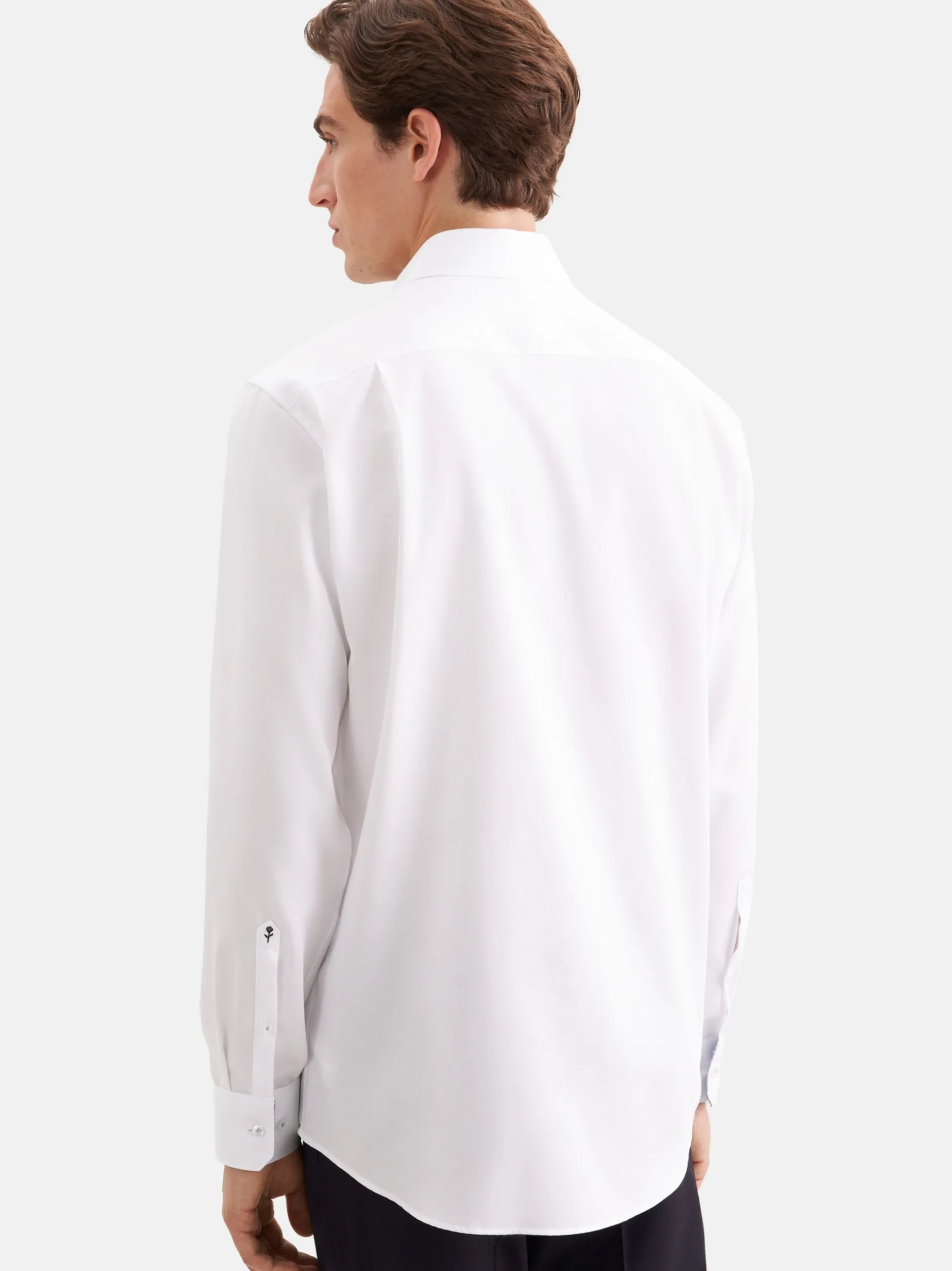 Seidensticker Herren Business Hemd - Regular Fit in weiß